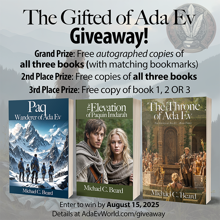 The Gifted of Ada Ev Giveaway